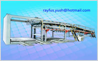 3 γραμμή παραγωγής ζαρωμένου χαρτονιού στρώματος/από πάνω γέφυρα μεταφορέων με την κενή στάση αναρρόφησης